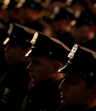 In response to the police killing George Floyd, 15 unions that represent law enforcement officers across the US have endorsed a blueprint for policing that includes an unprecedented shift in the way unions protect bad police officers, according to a copy of the plan obtained by CNN ahead of its release this week.
Mandatory Credit:	Seth Wenig/AP