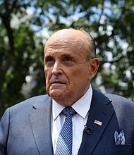 Caption:	Attorneys for Rudy Giuliani argued in a letter to the court unsealed May 17 that federal authorities' review of material seized from a covert search of his iCloud account in 2019 was illegal and suggested the search warrants executed late last month on his Manhattan home and office were the "fruit of this poisoned tree."
Mandatory Credit:	Chip Somodevilla/Getty Images