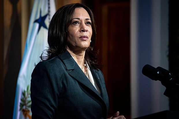 Vice President Kamala Harris will serve as the keynote speaker for a virtual unity summit for Asian Americans and Pacific Islanders.
Mandatory Credit: Al Drago/Pool/Getty Images