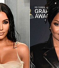 Kim Kardashian shared on her Instagram stories over the weekend that she had purchased the outfit Janet Jackson wore in the music video for her hit 1993 single, "If."
Mandatory Credit:	Getty Images