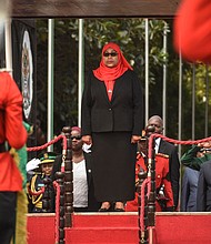 A special committee established by Tanzania's new president, Samia Suluhu Hassan, has issued a range of recommendations to tackle the Covid-19 situation in the country.
Mandatory Credit:	STR/AFP/Getty Images