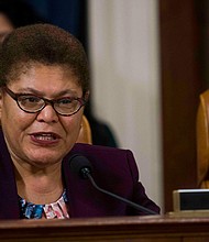 A bipartisan and bicameral group of congressional negotiators met again May 18 as they try to craft a compromise bill overhauling the nation's policing laws, with one week left until the one-year anniversary of George Floyd's death.
Mandatory Credit:	Doug Mills/Pool/Getty Images