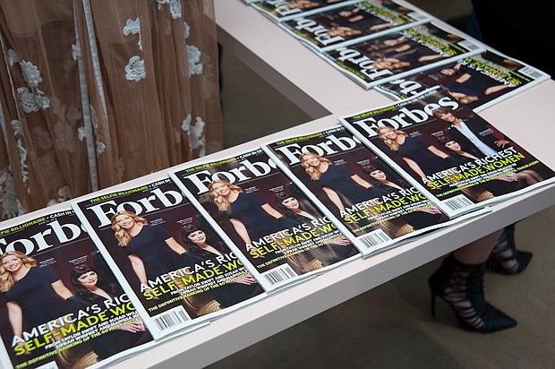 On May 18, Forbes staffers at the 103-year-old magazine brand announced their plans to form a union.
Mandatory Credit:	Lilly Lawrence/Getty Images