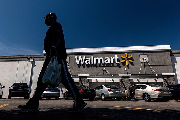 The latest round of federal stimulus payments of up to $1,400 per person lifted sales at Walmart, the largest retailer …