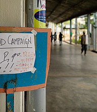 A sign at Axum University Teaching and Referral Hospital reads: "Blood Campaign, for mothers, for children, for all those that need it."
Mandatory Credit:	Alex Platt/CNN
