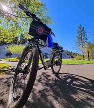 Riding the East Shore Trail With 
Big Blue Bike Rentals