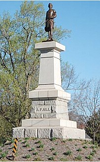 The statue of Confederate Gen. A.P. Hill appears to be on its way to removal, along with his gravesite over ...