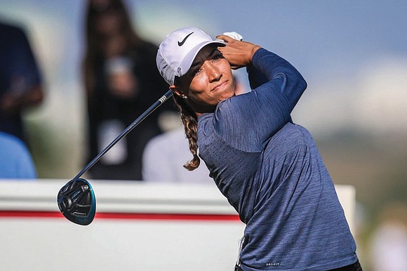 Golf fans will be seeing a lot of Cheyenne Woods in coming months, both as an athlete and TV commentator.