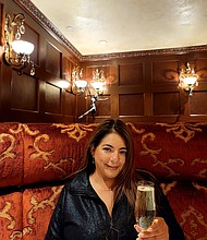 The "Marilyn Monroe Booth" at the
Crystal Bay Steak & Lobster House