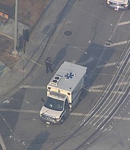 Police in San Jose, California, are responding to a shooting downtown, according to a tweet from the San Jose Police Department.
Mandatory Credit:	KGO