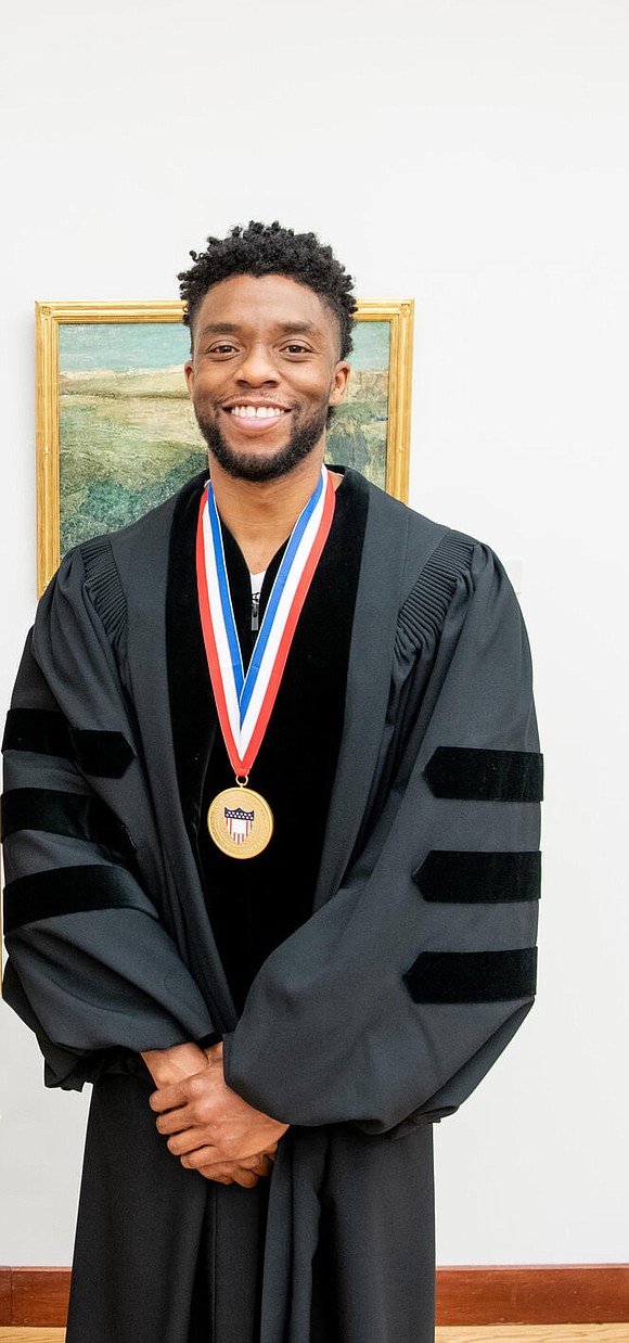 Howard University names College of Fine Arts after Chadwick Boseman