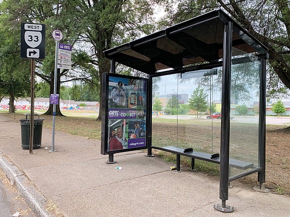 Ten new bus shelters have been installed in the city’s East End, with four more to come.