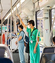 METRO continues to abide by the federal mask requirement for anyone riding the system or entering any METRO facility as mandated by the Transportation Security Administration.