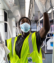 Safety remains a priority. Frequent cleaning and sanitation will continue at METRO facilities and on all METRO vehicles, and the Authority will continue to provide hand sanitizing stations.