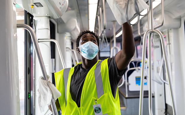 Safety remains a priority. Frequent cleaning and sanitation will continue at METRO facilities and on all METRO vehicles, and the Authority will continue to provide hand sanitizing stations.