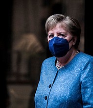 A spokesperson for German Chancellor Angela Merkel said that their government is seeking more information into the alleged spying.
Mandatory Credit: Stephanie Lecocq/Pool/AFP/Getty Images