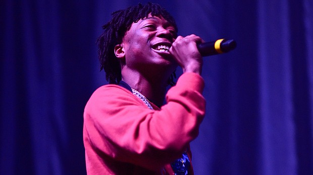 Texas rapper Lil Loaded, has died, his attorney Ashkan Mehryari told CNN and the Dallas County Medical Examiner's office did not yet have a cause of death. Pictured here, Rapper Lil Loaded, in Atlanta, on March 2020.
Mandatory Credit:	Prince Williams/Wireimage/Getty Images