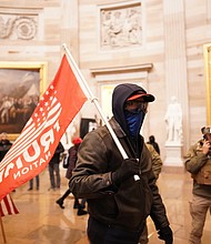 Protesters storm the Capitol and halt a joint session of the 117th Congress