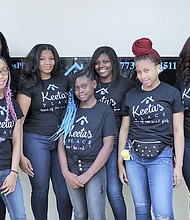 Keeta’s Place, which was founded in 2020, services girls ages 12-18. With its virtual format is has been able to include girls from seven different states. Photos provided by Lakeeta Williams