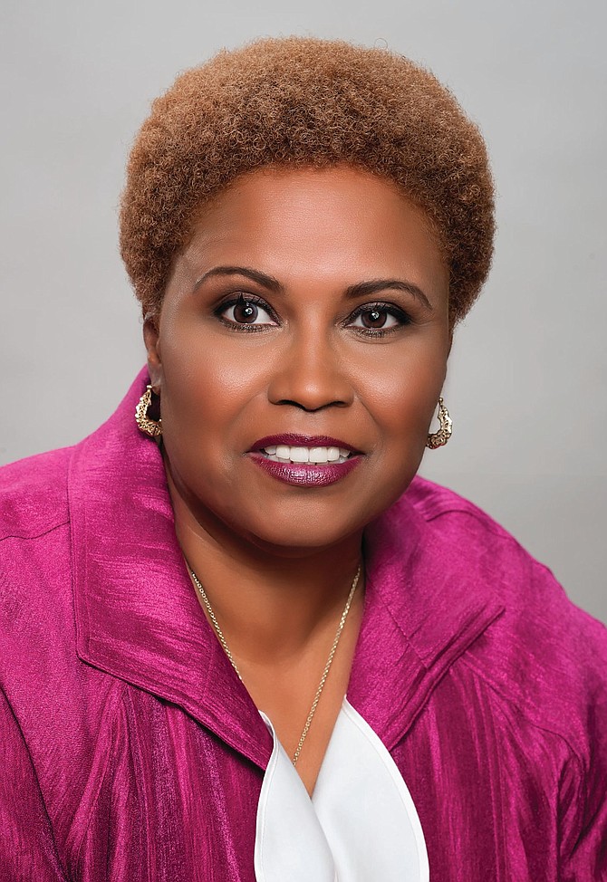 Karen Yarbrough is the Cook County Clerk. She is the first African-American woman to hold the position. Previously she was the Recorder of Deeds and an Illinois State Representative. Photo provided by Sally Daly