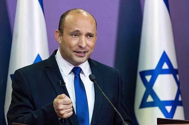 Naftali Bennett, pictured here in Jerusalem, on May 30 is a former tech entrepreneur who entered politics to serve then-opposition leader Benjamin Netanyahu as chief of staff, but ousted Netanyahu, bringing an end to his run as the country's prime minister.
Mandatory Credit:	YONATAN SINDEL/POOL/AFP/Getty Images