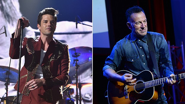 Brandon Flowers, the frontman of The Killers, told Rolling Stone that Bruce Springsteen has greatly influenced him as a musician.
Mandatory Credit:	Getty Images