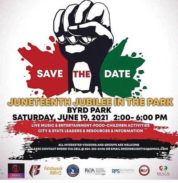 The first official Juneteenth celebration in Virginia will be recognized with a variety of events throughout the area sponsored by ...