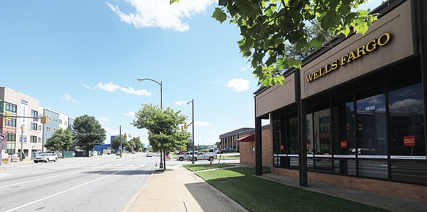 The Wells Fargo Bank branch at 1800 Chamberlayne Ave. in North Side is permanently closing Sept. 8.