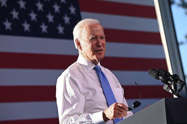 President Joe Biden is expected to sign a bill on Thursday establishing June 19 as Juneteenth National Independence Day, a US federal holiday commemorating the end of slavery in the United States.
Mandatory Credit:	Brendan Smialowski/AFP/Getty Images