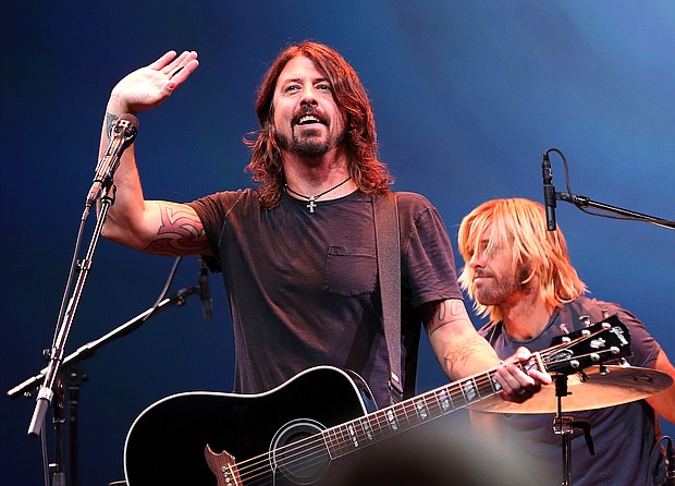 Dave Grohl of the Foo Fighters will be releasing music on Record Store Day.
Mandatory Credit:	Getty Images