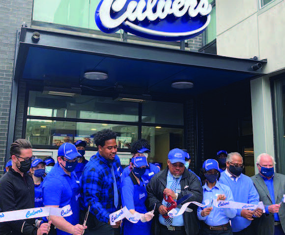 Baron Waller is the owner of five Chicagoland area Culver’s restaurants. He recently opened a location in Ravenswood and is set to open another in Pullman. Photo provided by Brian Berg