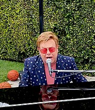 Elton John has announced a final tour called "Farewell Yellow Brick Road," three and a half years after his "Farewell Yellow Brick Road: The Final Tour."
Mandatory Credit:	Getty Images/Getty Images North America/Getty Images for Global Citizen