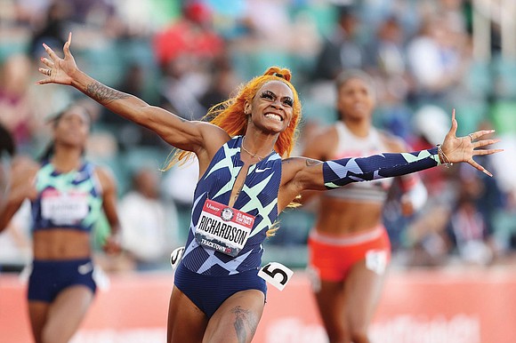 Whether watching from Jamaica, Japan or the United States, it was hard to miss that shock of flowing, orange hair ...