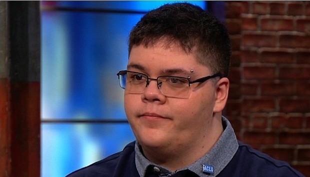 Gavin Grimm challenged his local school district's bathroom policy as it applies to transgender students.
Mandatory Credit:	CNN