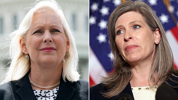 Democratic Sen. Kirsten Gillibrand and GOP Sen. Joni Ernst of Iowa have written legislation that would move the decision to prosecute sexual assault, as well as most felony cases in the military, to independent prosecutors, away from military commanders.
Mandatory Credit:	Getty Images
