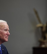 The infrastructure deal President Joe Biden heralded this week alongside Republicans and Democrats -- and subsequently imperiled with a rogue comment afterward -- appeared back on track on June 27 even as its durability going forward remained an open question.
Mandatory Credit:	Oliver Contreras/Pool/Getty Images