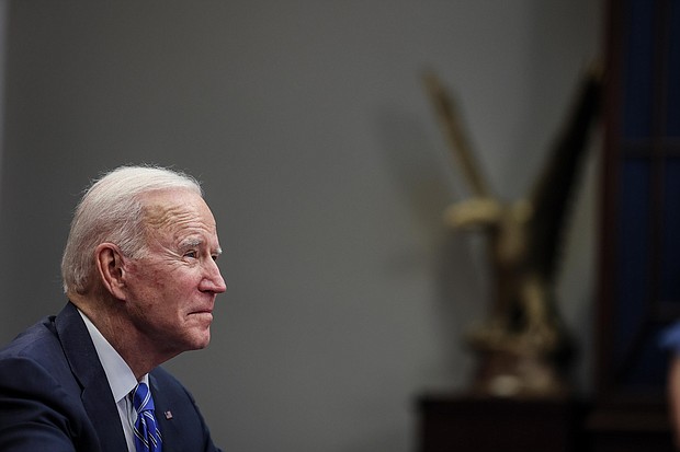 The infrastructure deal President Joe Biden heralded this week alongside Republicans and Democrats -- and subsequently imperiled with a rogue comment afterward -- appeared back on track on June 27 even as its durability going forward remained an open question.
Mandatory Credit:	Oliver Contreras/Pool/Getty Images