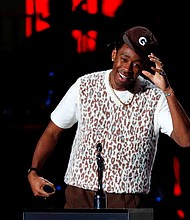Tyler, the Creator has released a new album, "Call Me If You Get Lost."
Mandatory Credit:	Adrian Dennis/AFP/Getty Images