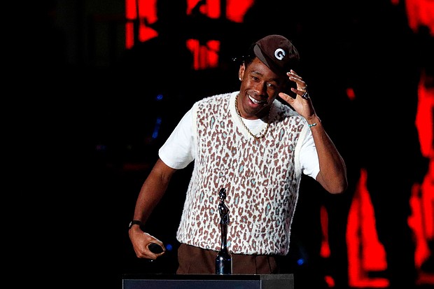 Tyler, the Creator has released a new album, "Call Me If You Get Lost."
Mandatory Credit:	Adrian Dennis/AFP/Getty Images