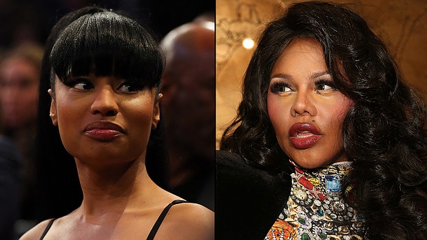 Lil' Kim revealed that she wants to go up against Nicki Minaj in the next Verzuz battle.
Mandatory Credit:	Elsa/Chelsea Lauren/Getty Images