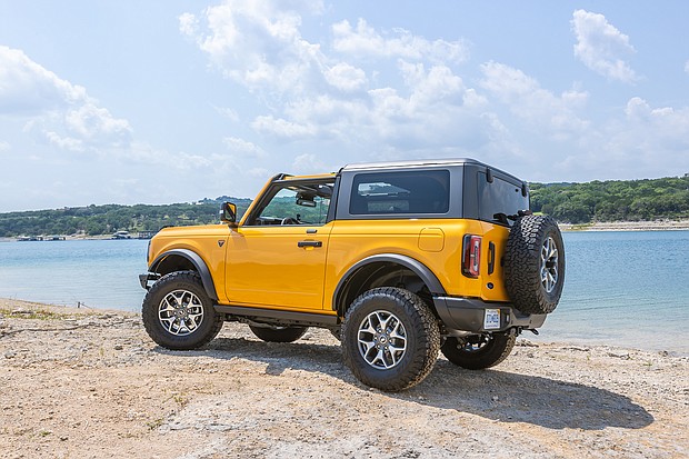 The Ford Bronco is aimed squarely at the Jeep Wrangler.
Mandatory Credit:	Nimai Malle