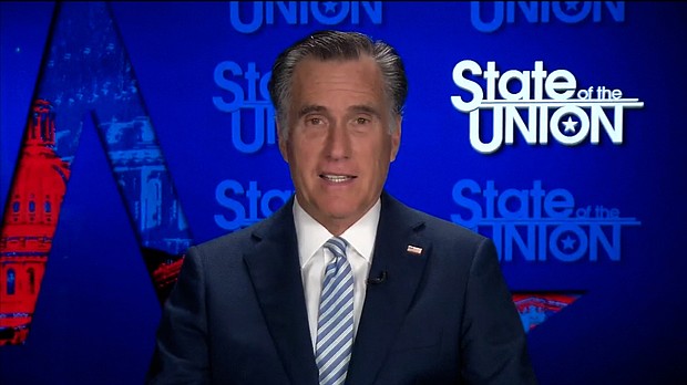 Republican Sen. Mitt Romney on June 27 called on members of his party to "move on" from Donald Trump's 2020 election lies, equating the former President's return to rally-style events to wrestling entertainment as Trump goes after those who defied him.
Mandatory Credit:	CNN