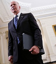 The US military's first known action under President Biden came in February when it struck a site in Syria used by two Iranian-backed militia groups.
Mandatory Credit:	Mandel Ngan/AFP/Getty Images