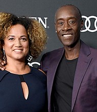 Bridgid Coulter (L) and Don Cheadle got married recently after being in a relationship for more than 20 years.
Mandatory Credit:	Steve Granitz/WireImage/Getty Images