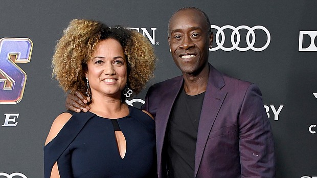Bridgid Coulter (L) and Don Cheadle got married recently after being in a relationship for more than 20 years.
Mandatory Credit:	Steve Granitz/WireImage/Getty Images