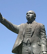 A statue of Martin Luther King Jr. in Southern California