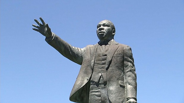 A statue of Martin Luther King Jr. in Southern California