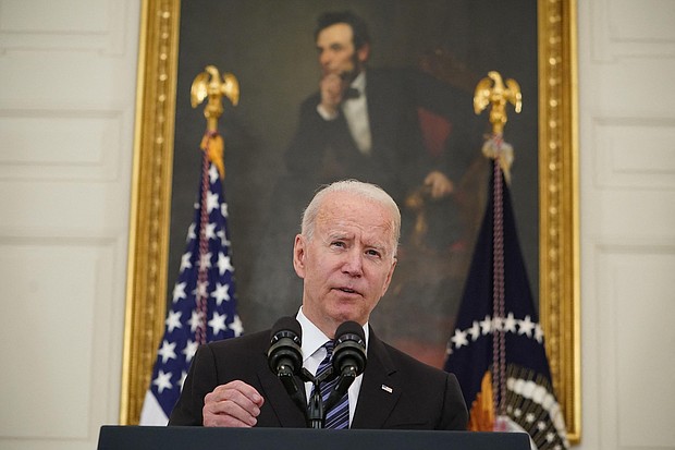 President Joe Biden's administration is encouraging state and local governments to use funding from the Covid relief package to address a summer rise in violent crime.
Mandatory Credit:	MANDEL NGAN/AFP/Getty Images