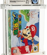 "Super Mario 64" was released in 1996.
Mandatory Credit:	Courtesy Heritage Auctions