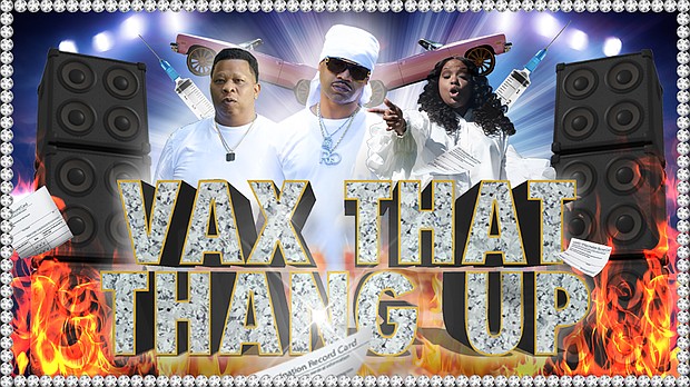 Juvenile has teamed up with fellow artists Mannie Fresh and Mia X, to remake his iconic hit "Back That Thang Up" into a new vaccine anthem titled, "Vax That Thang Up."
Mandatory Credit:	BLK/Majority